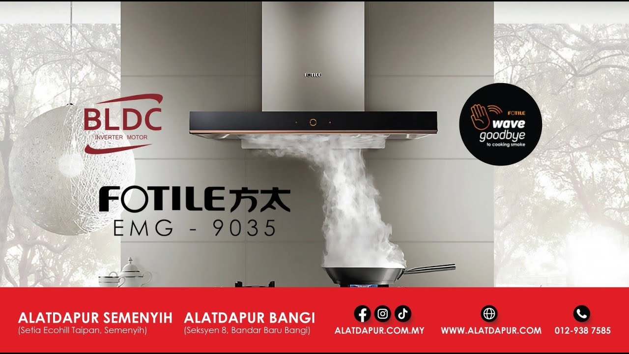 FOTILE Chimney Hood EMG9035 | AlatDapur