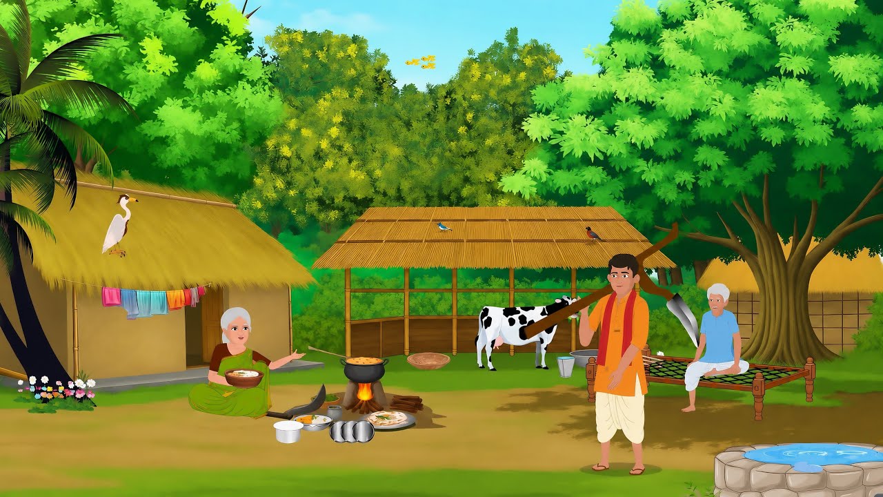 एक गरीब किसान के बेटे ने कैसे कमाए 1 करोड़? | प्रेरणादायक कहानी | #kahani#cartoon 