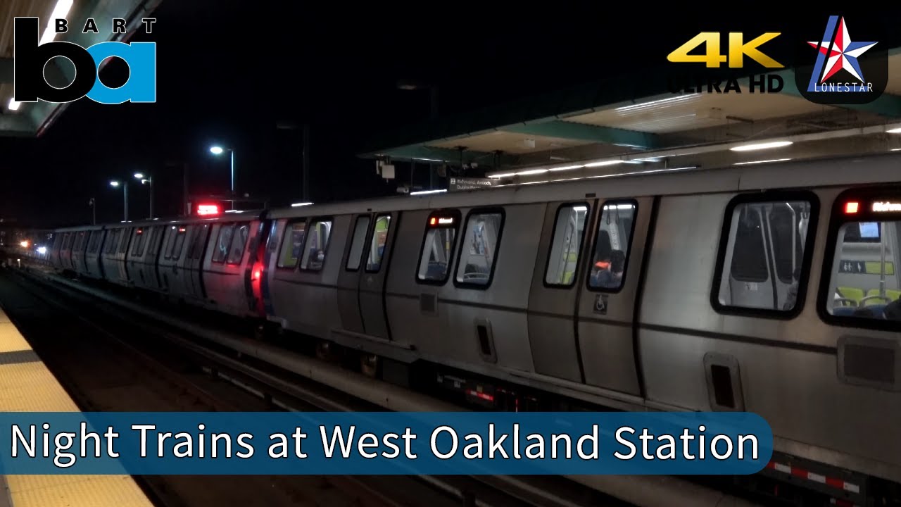 Night Trains at BART's West Oakland Station | BART | San Francisco