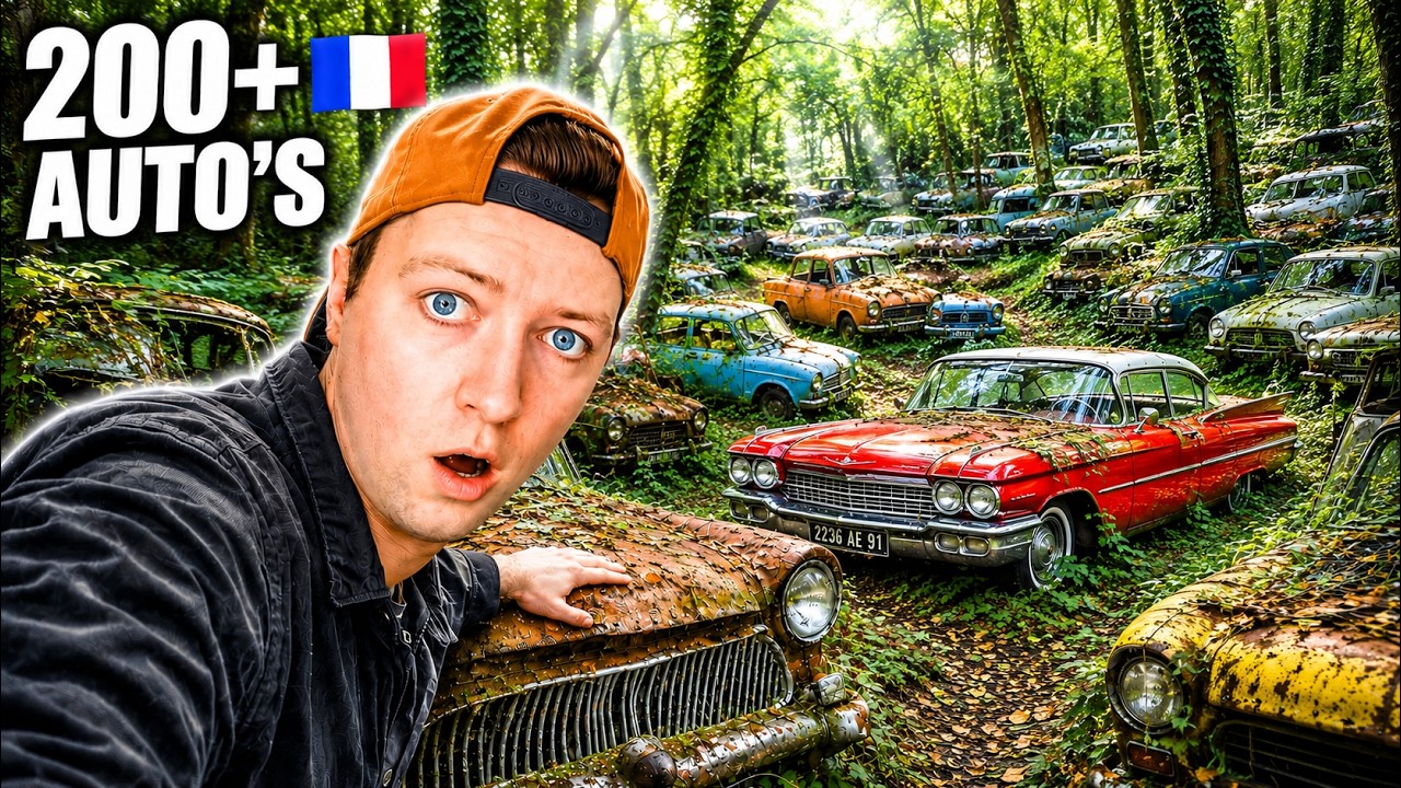 HONDERDEN verlaten oldtimers gevonden in het bos! 🤯🚗
