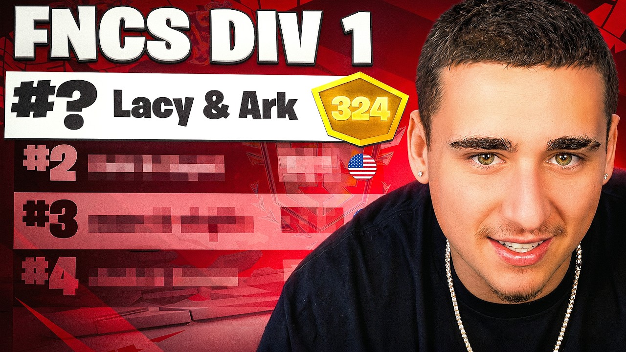 Lacy и DIG Ark играют в FNCS Division 1 Opens..