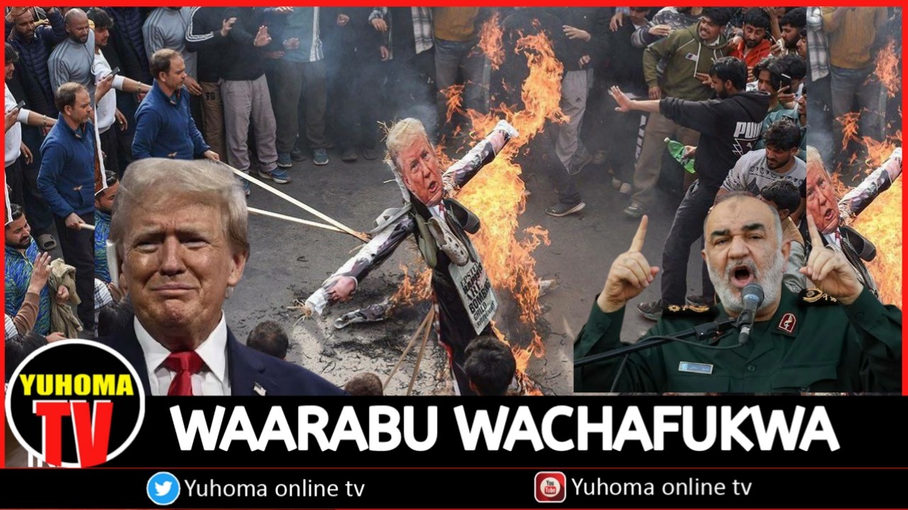 MAREKANI AAMINI MACHO YAKE!|MAGENGE YAKE YAMGEUKA|WAMSAPOTI IRAN|WASEMA VITA NI VITA.#iran #vita.