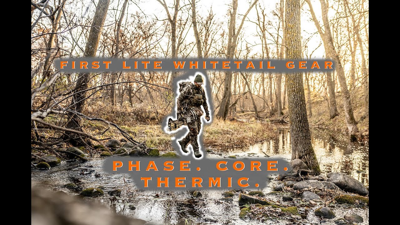 First Lite ALL NEW Whitetail Gear 2024: Phase, Core, Thermic.