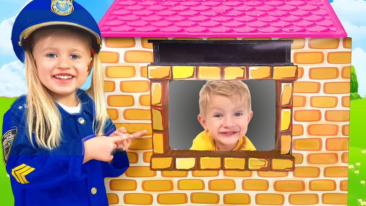 Policeman Song | Canción Infantil | Canciones Infantiles con Katya and Dima