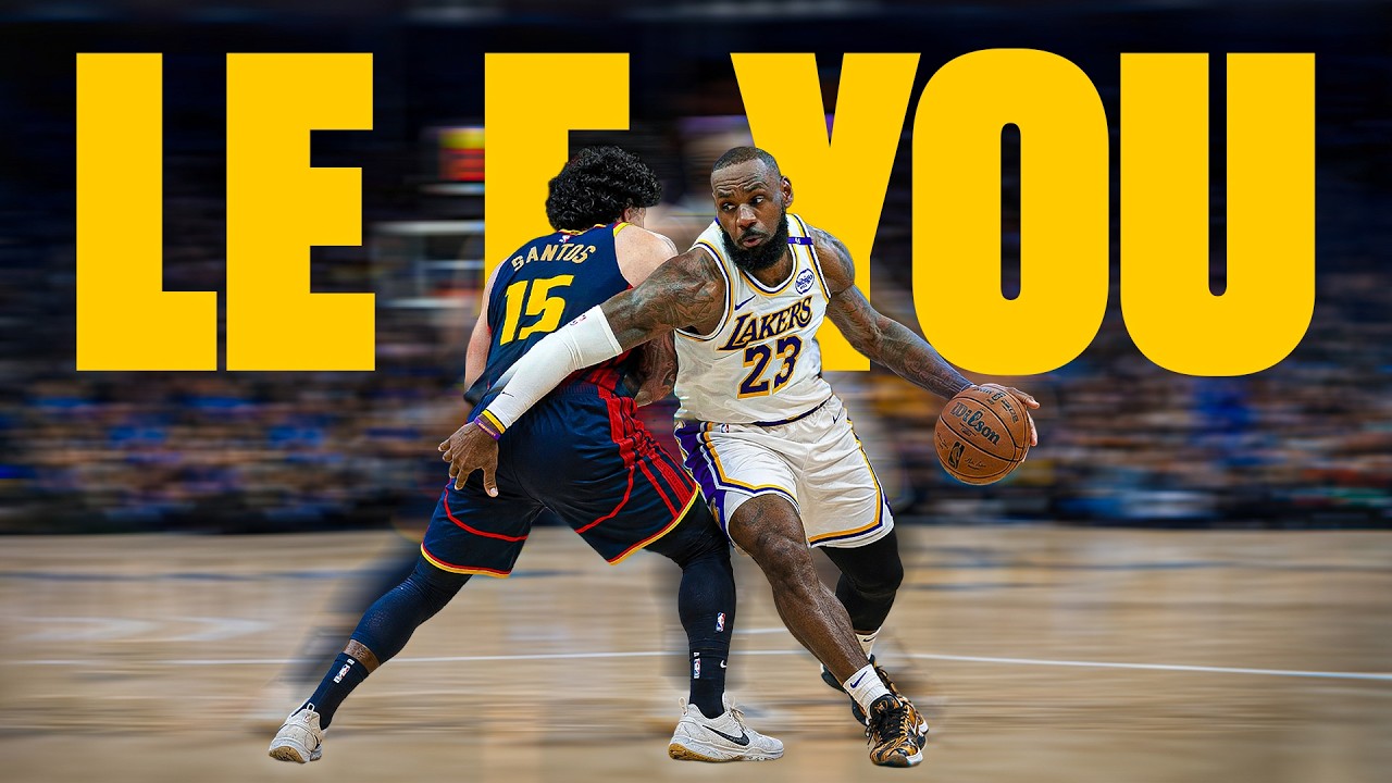 LeBron James &ldquo;Le-F You&rdquo; Signature Spin Move Compilation 😤