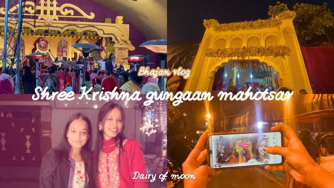 Shree Krishna gungaan mahotsav 🦚🕊️🐮#krishna #krishnabhajan #kishnamotivation #krishnastatus 
