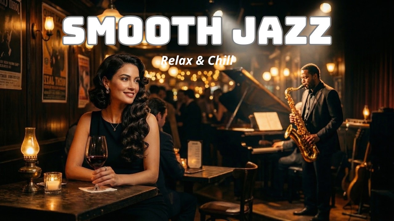Late Night Saxophone Lounge | Modern Smooth Jazz for Relaxation & Focus