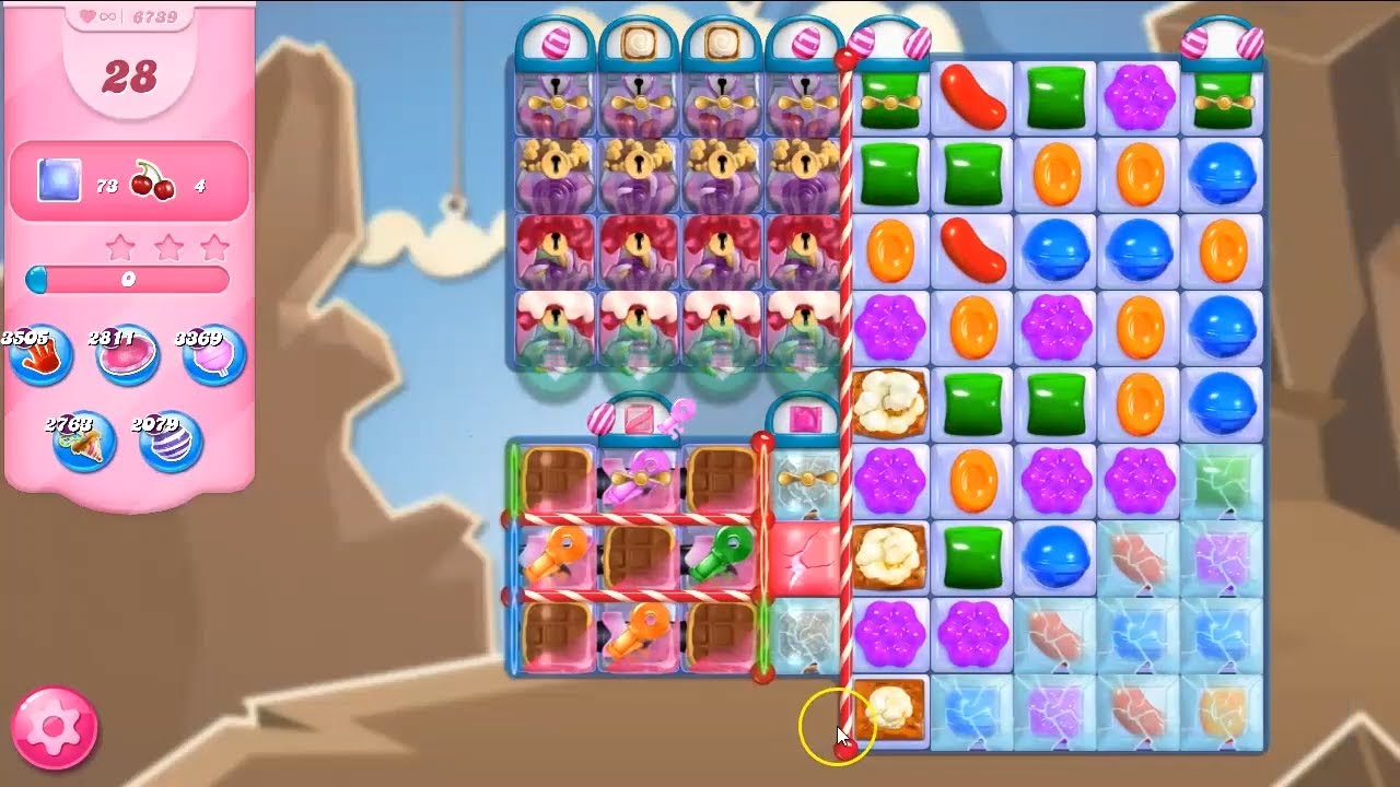 Candy Crush Saga LEVEL 6739 NO BOOSTERS