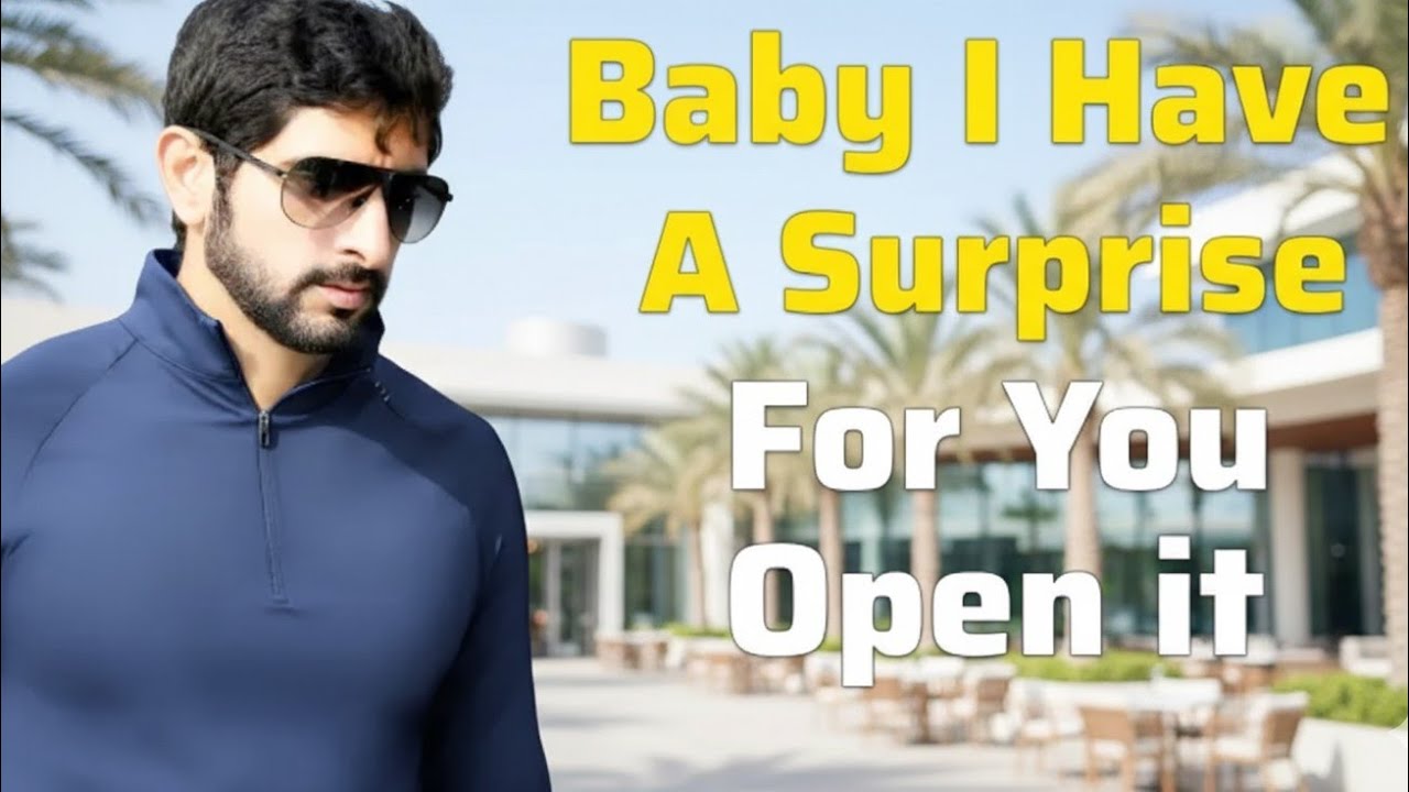 Baby I Have A Surprise For You Open It | Fazza Poems | Sheikh Hamdan | Fazza 