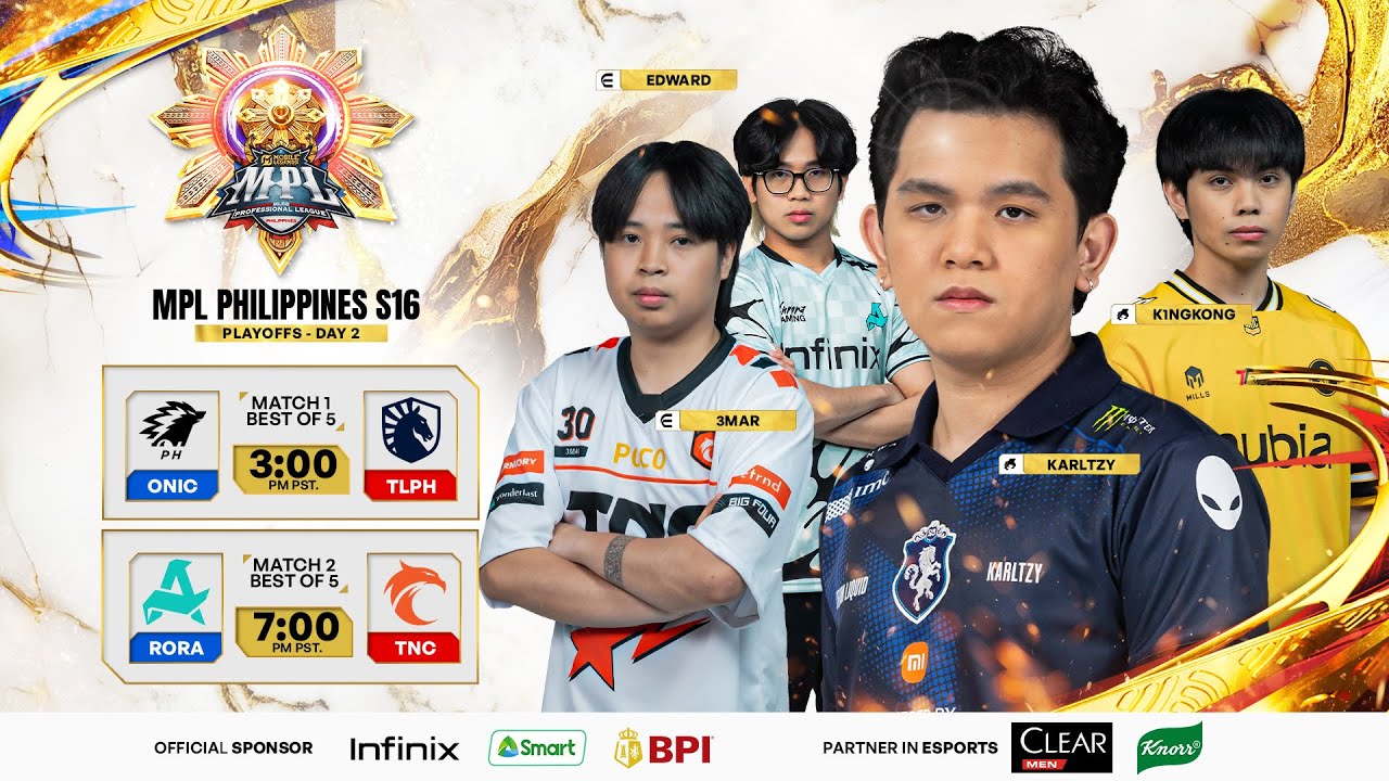 🔴 LIVE | MPL PH S16 | ENGLISH - PLAYOFFS DAY 2