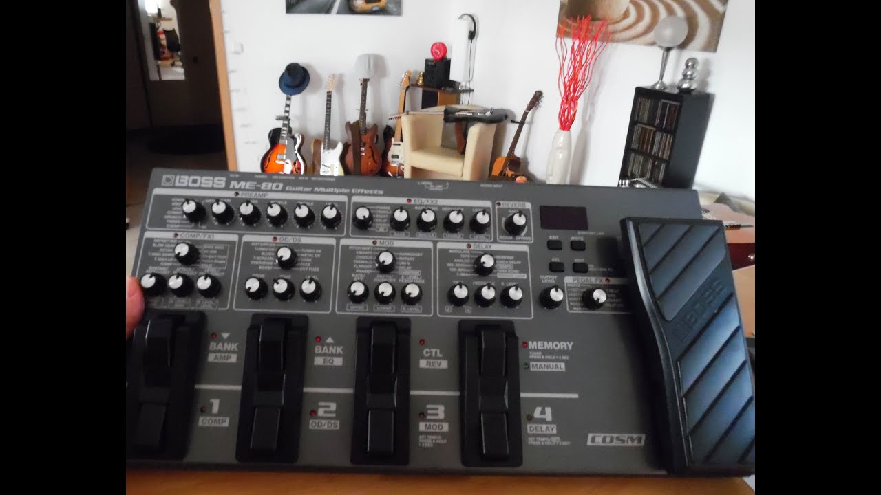 Boss ME 80......   some Sound Examples