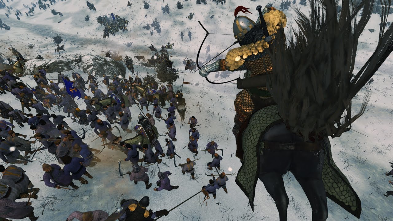 AMBUSH MOUNTAIN TACTIC BATTLE (SATISFYING BATTLE) - Mount & Blade 2 BANNERLORD