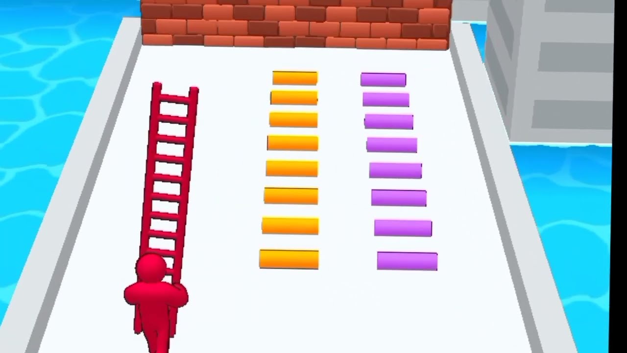 Ladder master Gameplay walkthrough Part All levels android 3D Game 😱
