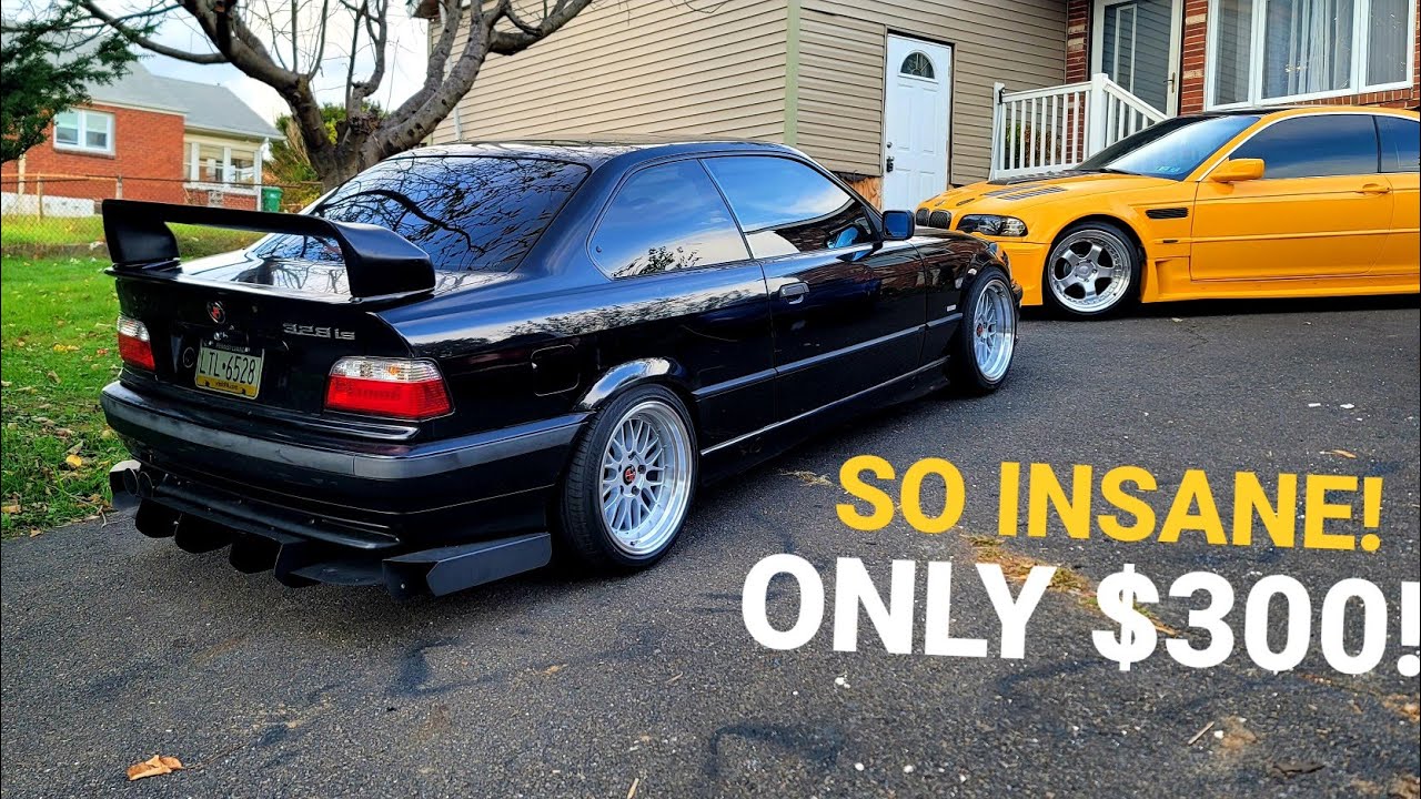 BMW E36/E46 MOST INSANE DIFFUSER EVER MADE!