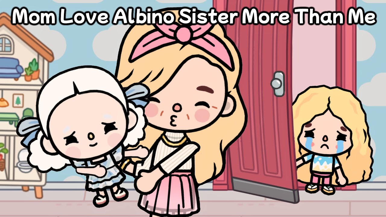 Mom Loves My Adopted Albino Sister More Than Me?! 💔 | Toca Boca Life Story 🌟