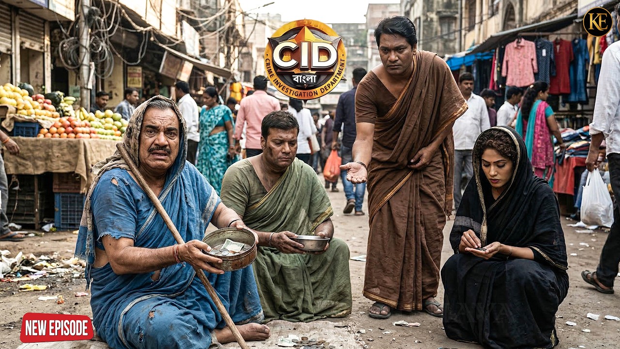 শাড়ি পরে ভিক্ষা চাইছে CID টিম! খুনির উপর গোপন নজর।|| CID || BANGALA | 2026