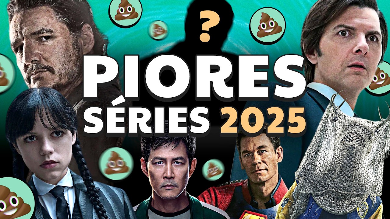 FLOPOU! 12 PIORES S&Eacute;RIES DE 2025 👎