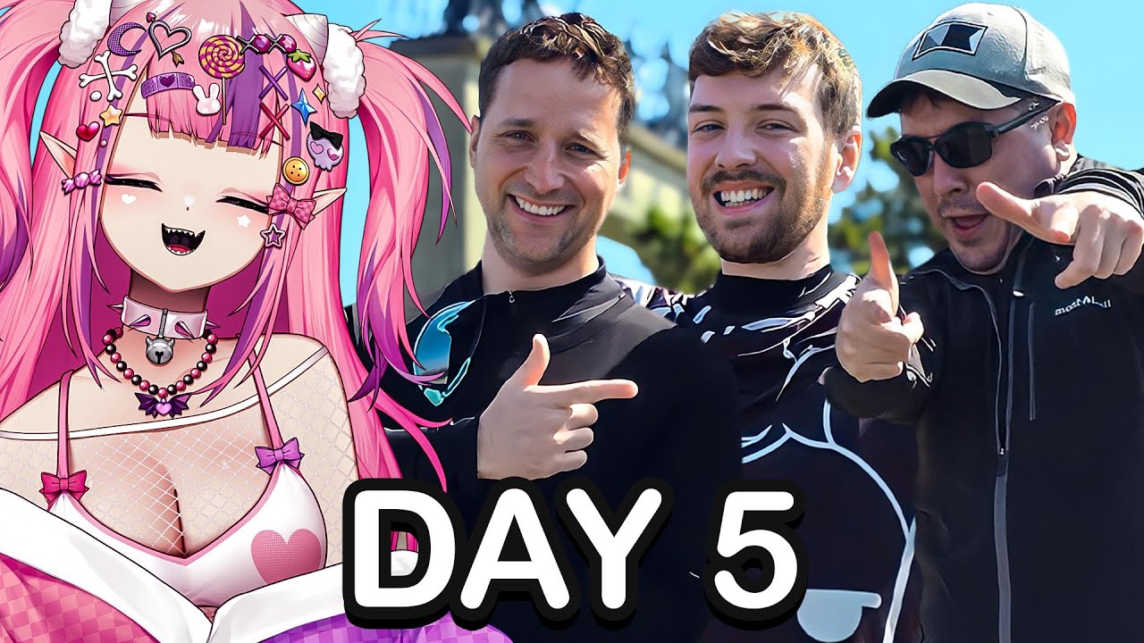 Connor Takes Ironmouse Through The Mountains Of Hokkaido! | Cyclethon 4 Day 5