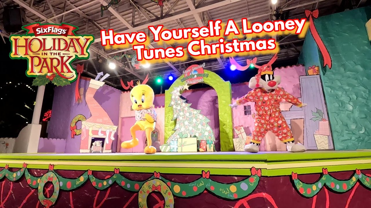 Have Yourself A Looney Tunes Christmas @ Six Flags Fiesta Texas