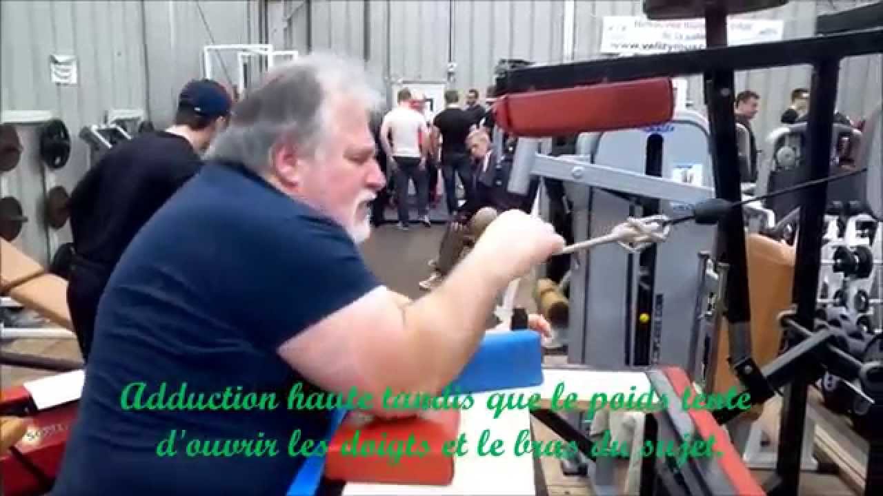 Exercices de musculation spécifiques au bras de fer avec Alain Lanique