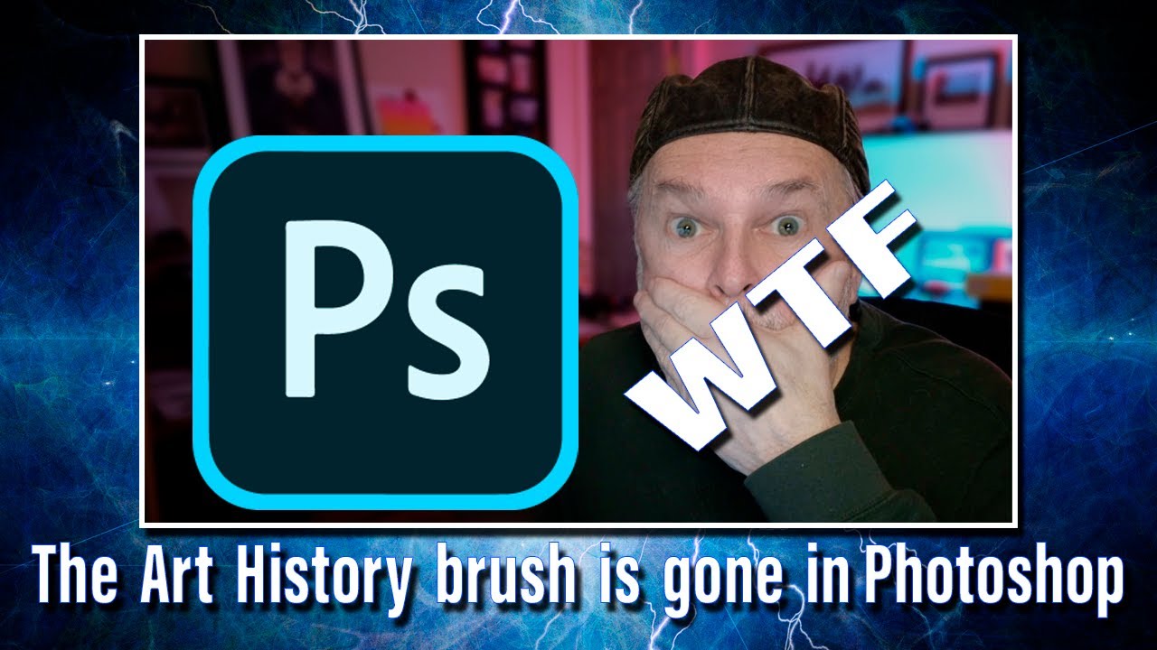 The Art History brush is gone in Photoshop!