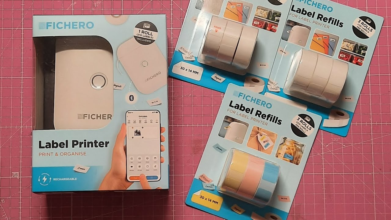 ACTION NOUVEAUTÉ Label Printer Étiquettes