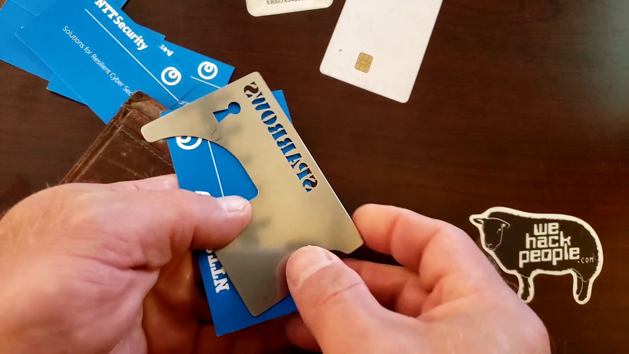 We Hack People - Covert Entry Wallet Breakdown