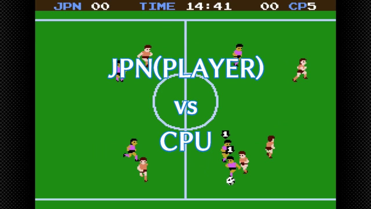 【SOCCER】123th　JPN(PLAYER) vs  CPU