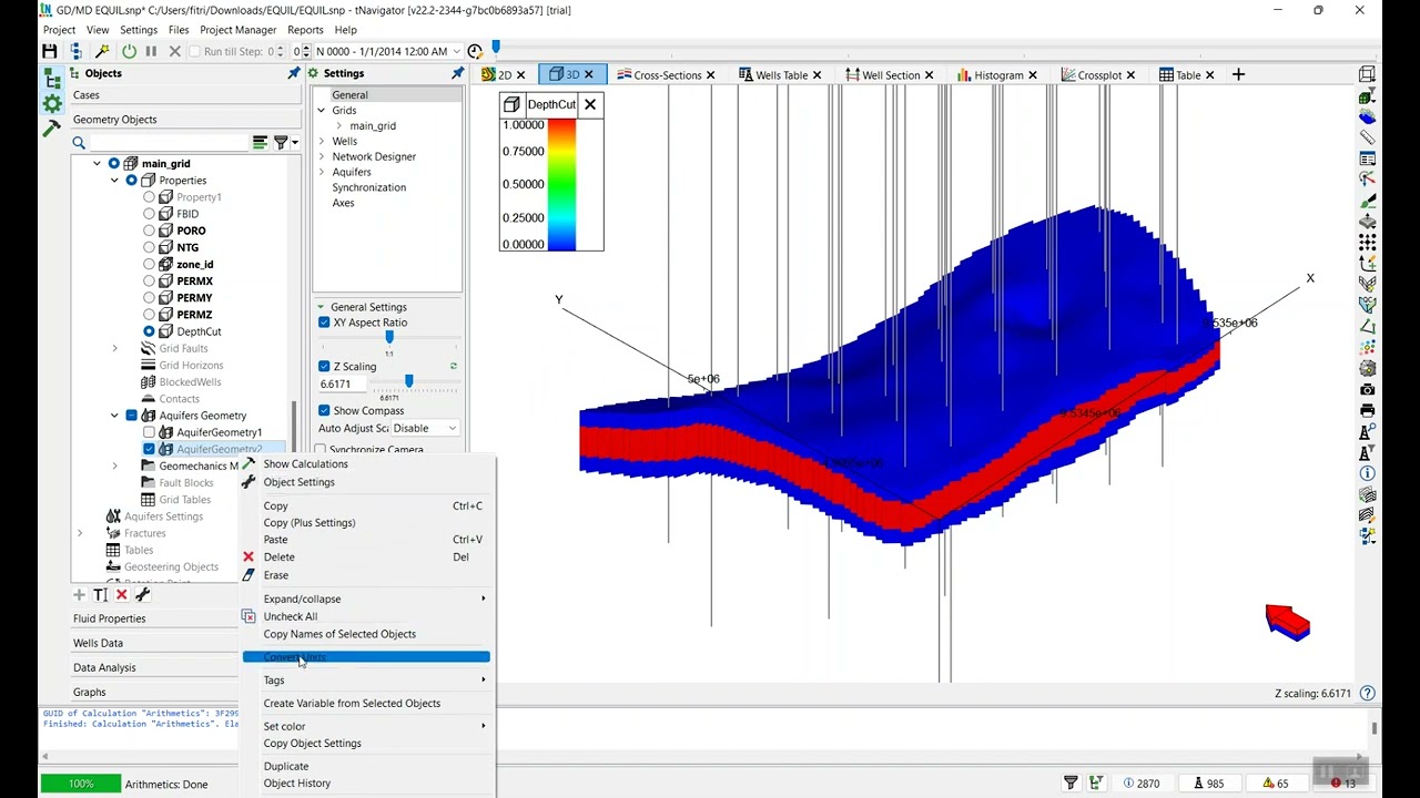 MD: How to Add Aquifer in tNavigator