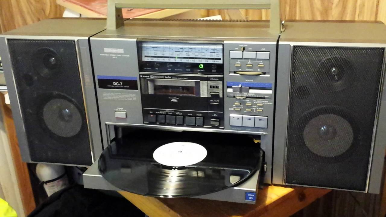 JVC DC-7 Vintage Boombox