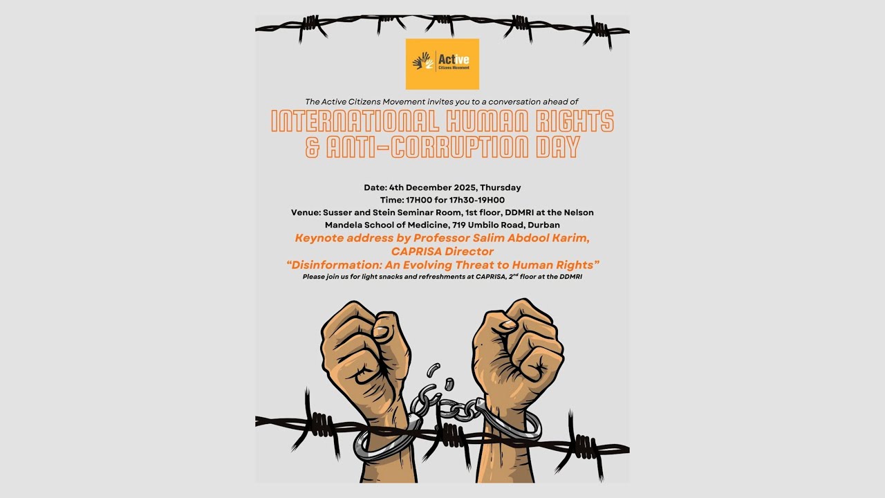 Active Citizens Movement - International Human Rights & Anti Corruption Day 2025