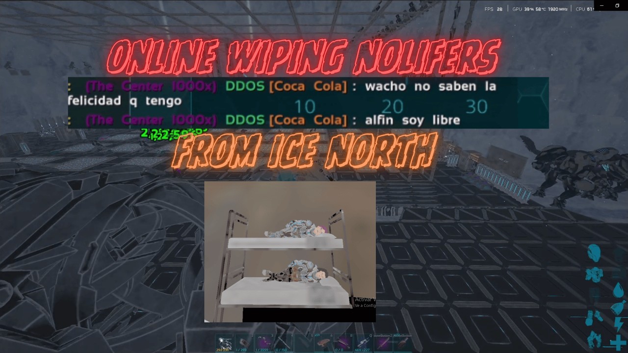 Como nossa tribo de 10,000 horas Wipou a Ice North ONLINE!!!! Ark pvp
