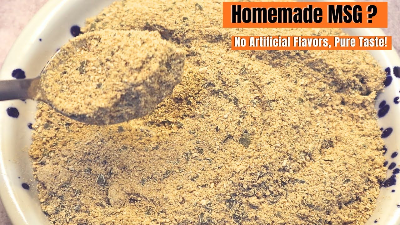 Natural MSG at Home | No Ajinomoto, No Chemicals, Just Pure Umami!