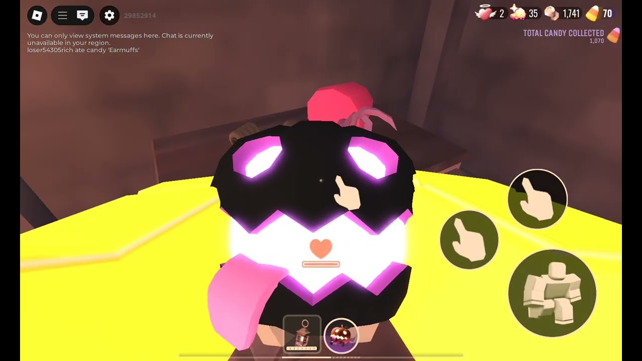 I played doors trick or treat update part 3 (Halloween's spotlight)