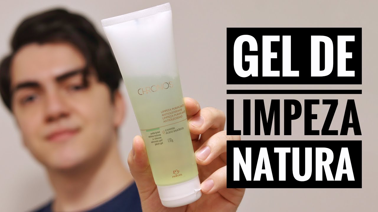 Gel de Limpeza Purificante Antioleosidade Chronos - Sabonete Facial com Ácido Salicílico Natura!