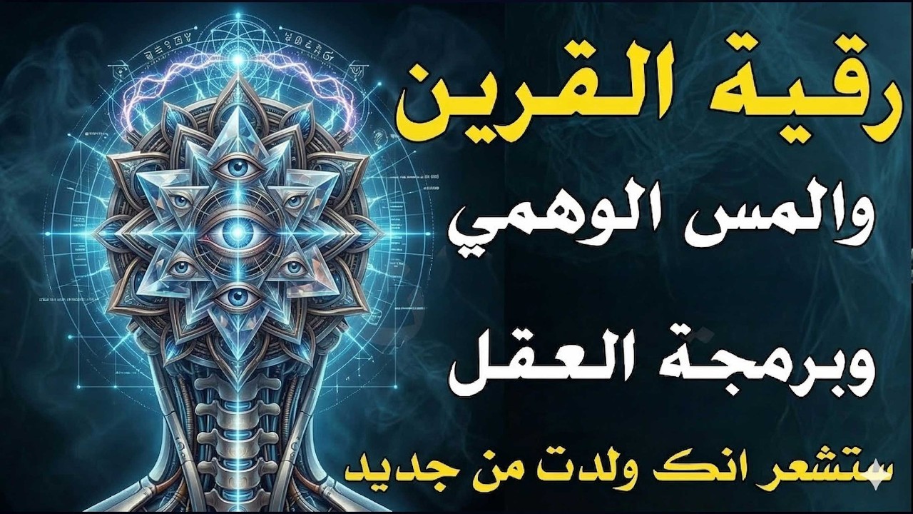 رقية كف اذى القرين وبرمجة العقل وتنظيفه ستشعر انك ولدت من جديد بإذن ألله
