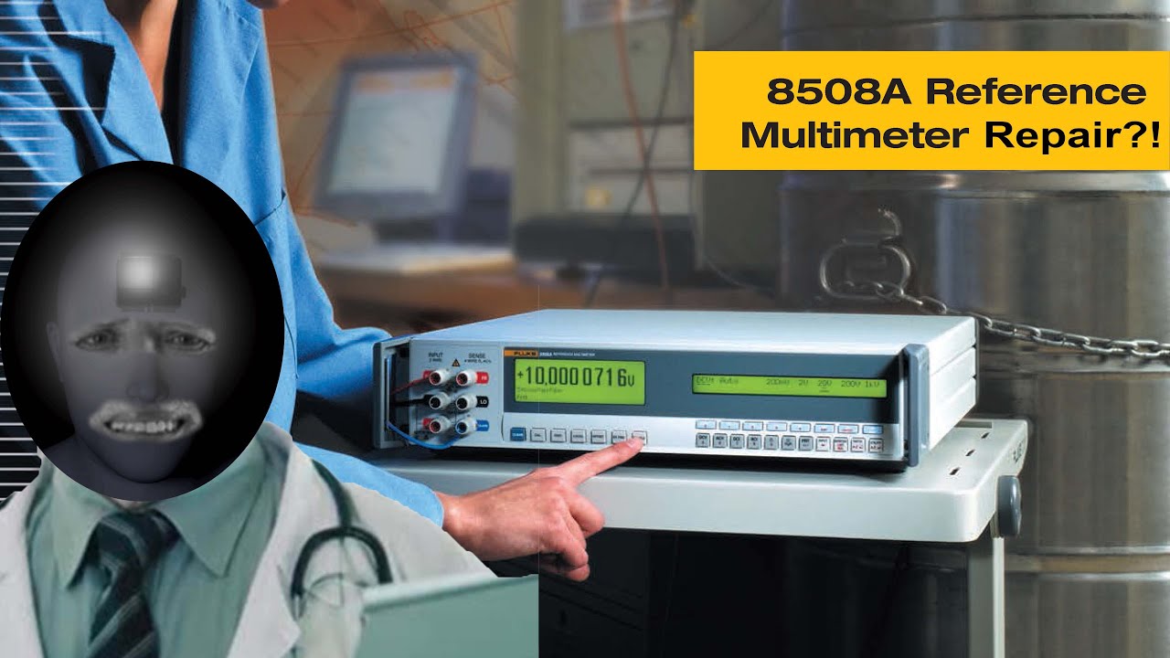 Самый сложный ремонт! 8,5-разрядный эталонный мультиметр Fluke 8508A