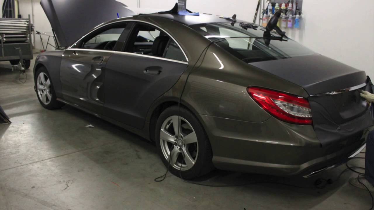 MB CLS matte dark grey