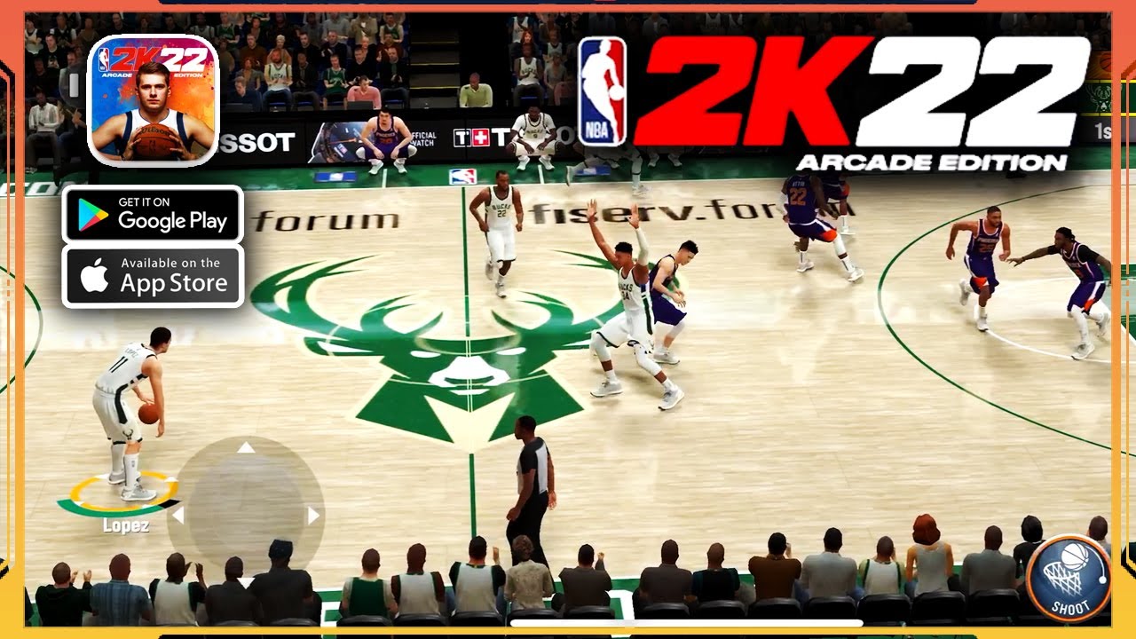 NBA 2K22 Arcade Edition iOS Gameplay Walkthrough - Part 1
