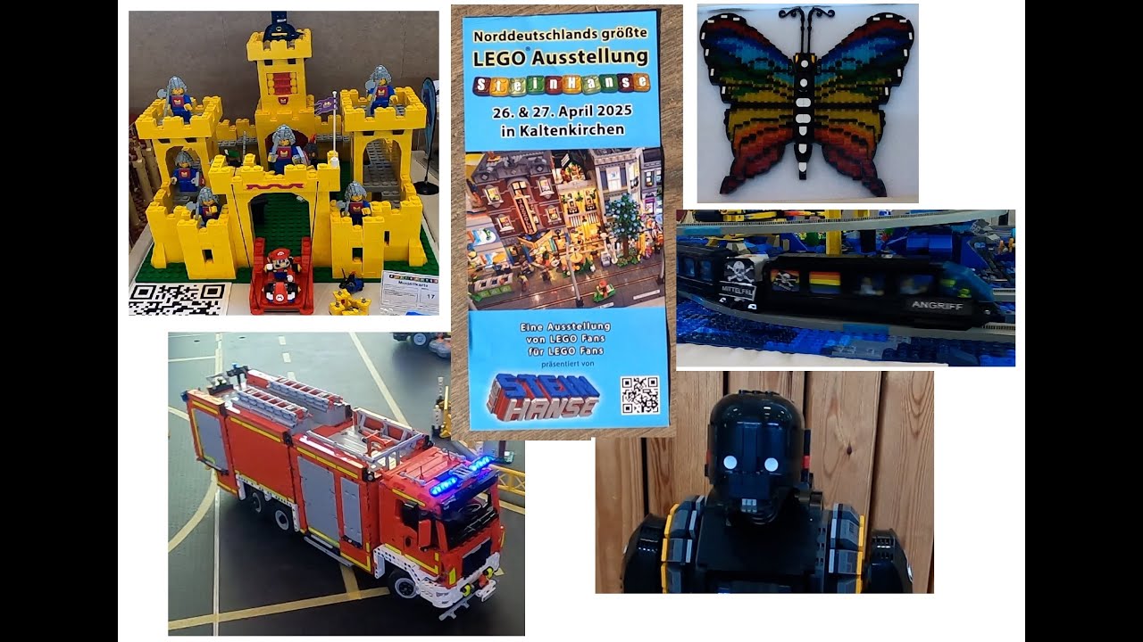 Bilder von der größten LEGO-Ausstellung Norddeutschlands - KALTENKIRCHEN 2025