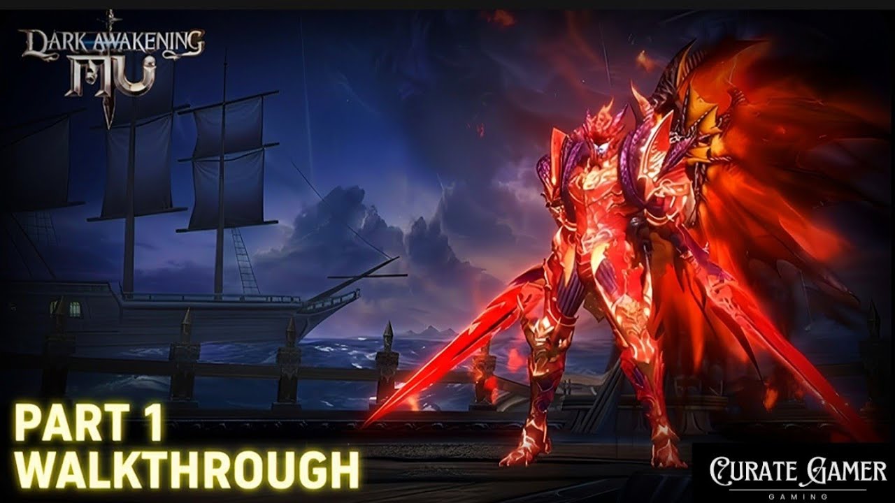 MU: Dark Awakening Gameplay Walkthrough Part 1- The Ultimate New Player Mobile Guide!! 