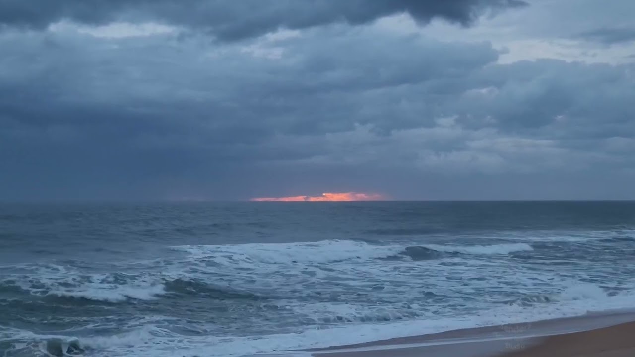 Beautiful Cloudy Sunrise December 20 2022 filmed in 
