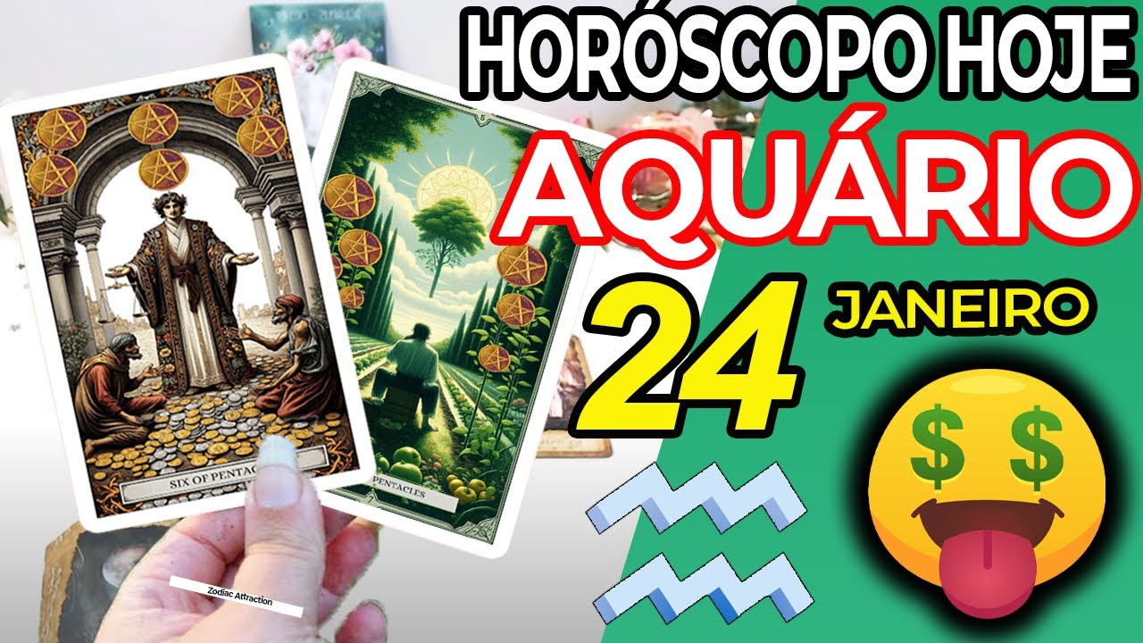 💰ALGUÉM SE TORNA MILIONÁRIO🤑💵 Aquário ♒ 24 Janeiro 2026 | Horoscopo do dia de hoje ♒ Tarot Aquário