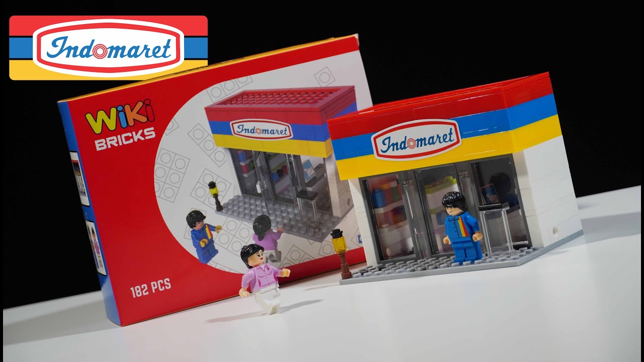 INDOMARET STORE | UNBOXING BUILD & REVIEW WIKI BRICKS