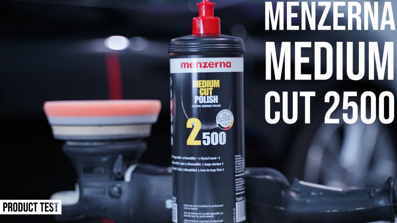Menzerna Medium Cut 2500 l How to Polish Paint in 1 Step! - NEW