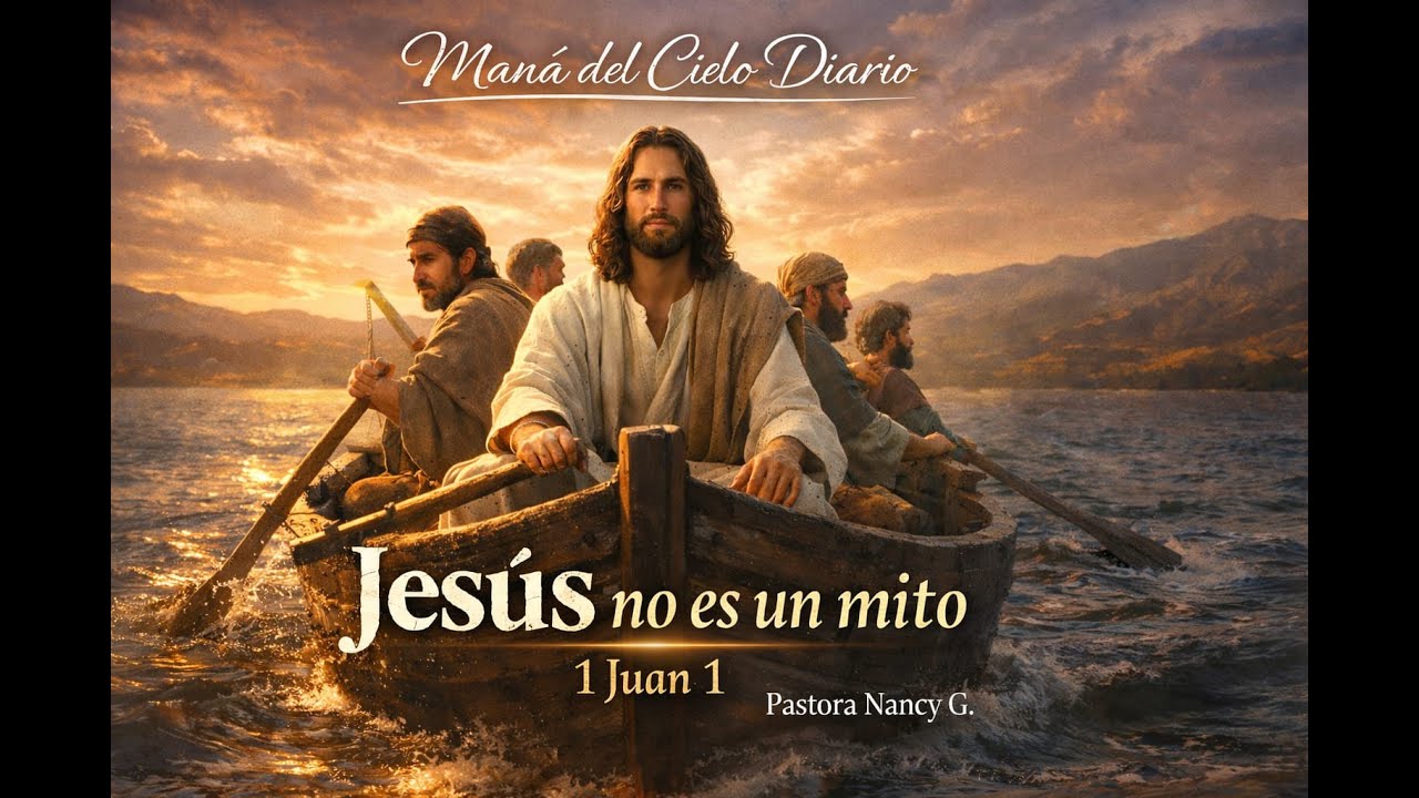👉🏻JESUS NO ES UN MITO🙄 1 Juan 1|🍞Maná del Cielo Diario 🙋🏻‍♀️Pastora Nancy G.