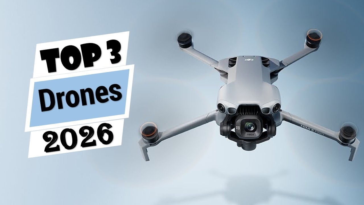 Tested. TOP 3 Best Drones for 2026 - BUYER'S GUIDE 🏆