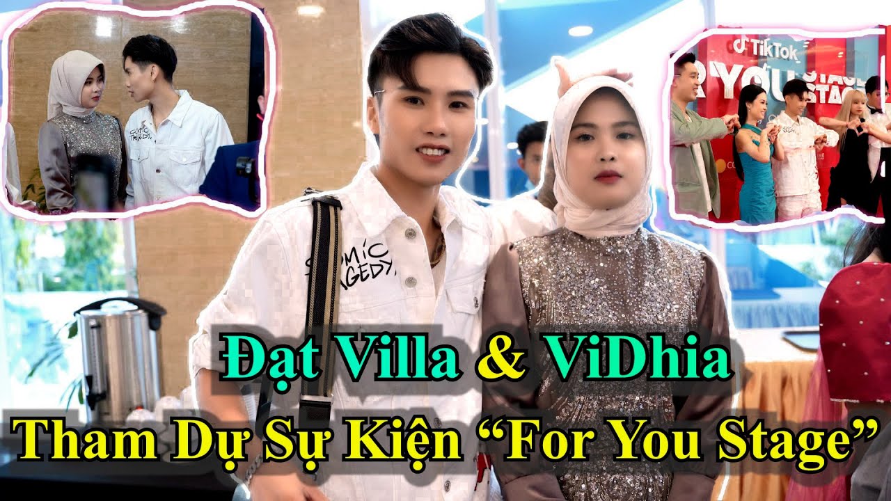 Tham Dự Sự Kiện ''For You Stage'' Tại Indonesia Cùng ViDhia | Đạt Villa