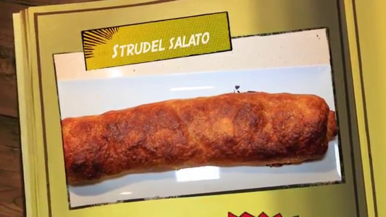 Strudel salato vegetariano - facile e veloce!!