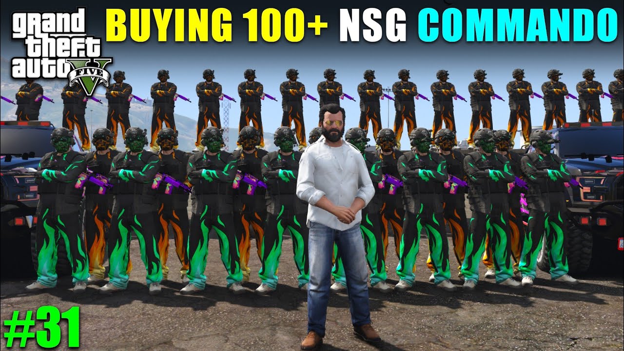 BUYING MOST POWERFUL NSG SECURITY FOR MICHAEL | GTA 5 GAMEPLAY #31